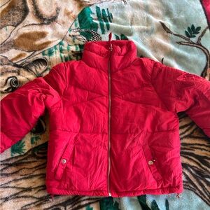 Love Tree Red Kids Jacket